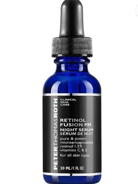 Peter Thomas Roth Blue Retinol Fusion PM Night Serum Bottle